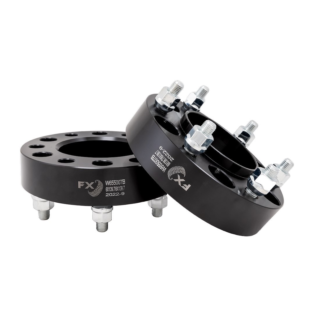 TrailFX Wheel Spacer, Fx Wheel Spacer, 6 X 139.7 Millimeter/ 6 X 5.50 Inch Bolt Pattern, 1-1/2 Inch Thickness, Wheel Stud Mount – W655007HC