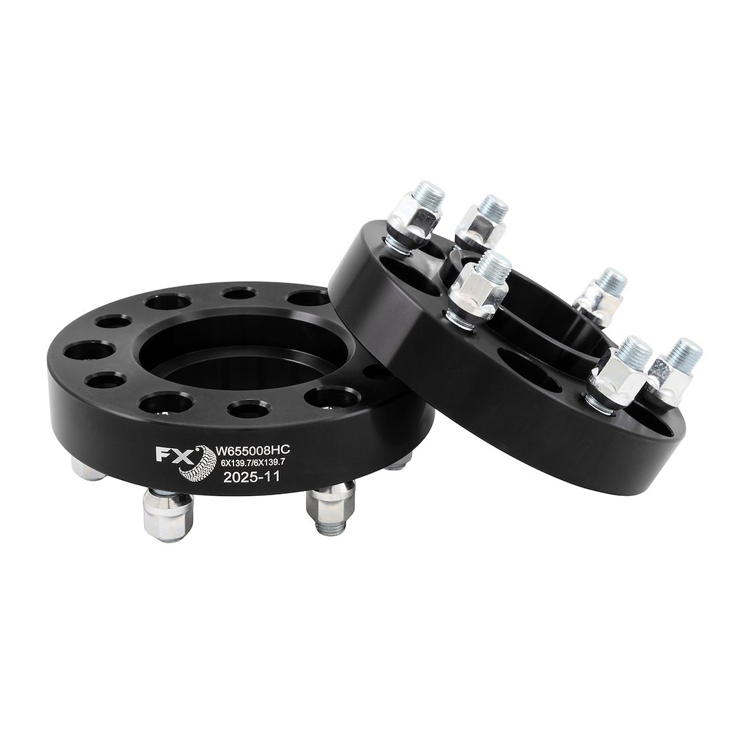 TrailFX Wheel Spacer, Fx Wheel Spacer, 6 X 139.7 Millimeter/ 6 X 5.50 Inch Bolt Pattern, 1-1/4 Inch Thickness, Wheel Stud Mount – W655008HC