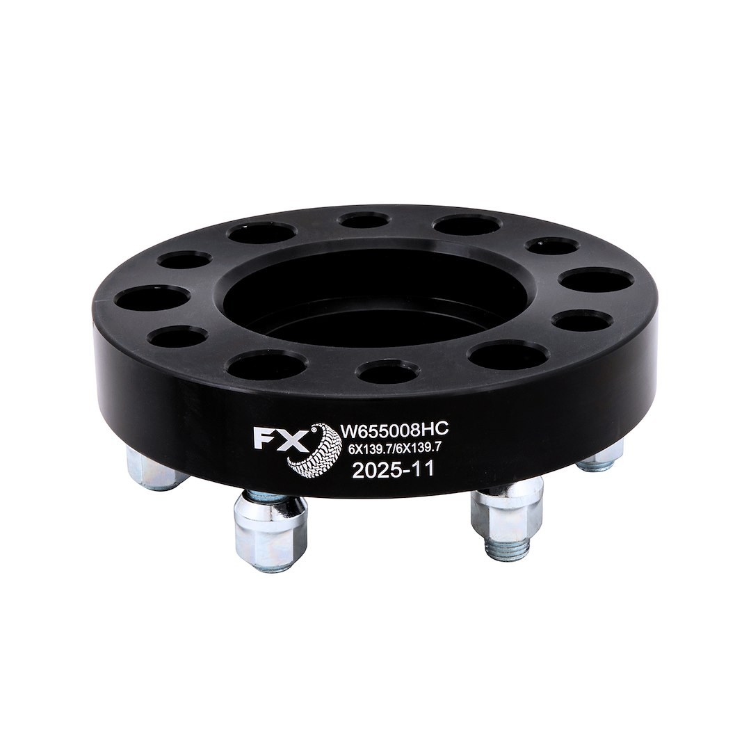 TrailFX Wheel Spacer, Fx Wheel Spacer, 6 X 139.7 Millimeter/ 6 X 5.50 Inch Bolt Pattern, 1-1/4 Inch Thickness, Wheel Stud Mount – W655008HC