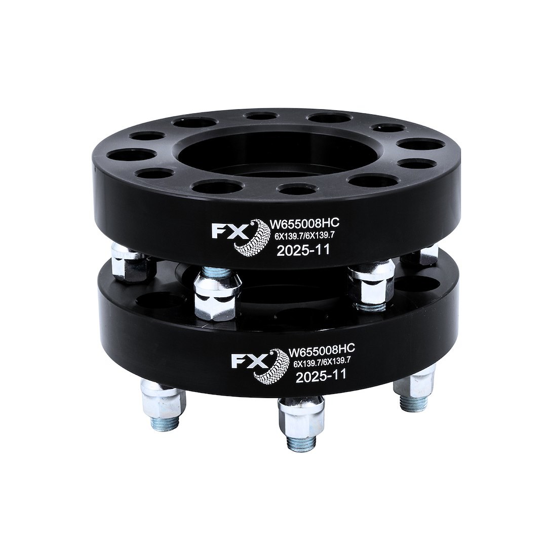 TrailFX Wheel Spacer, Fx Wheel Spacer, 6 X 139.7 Millimeter/ 6 X 5.50 Inch Bolt Pattern, 1-1/4 Inch Thickness, Wheel Stud Mount – W655008HC