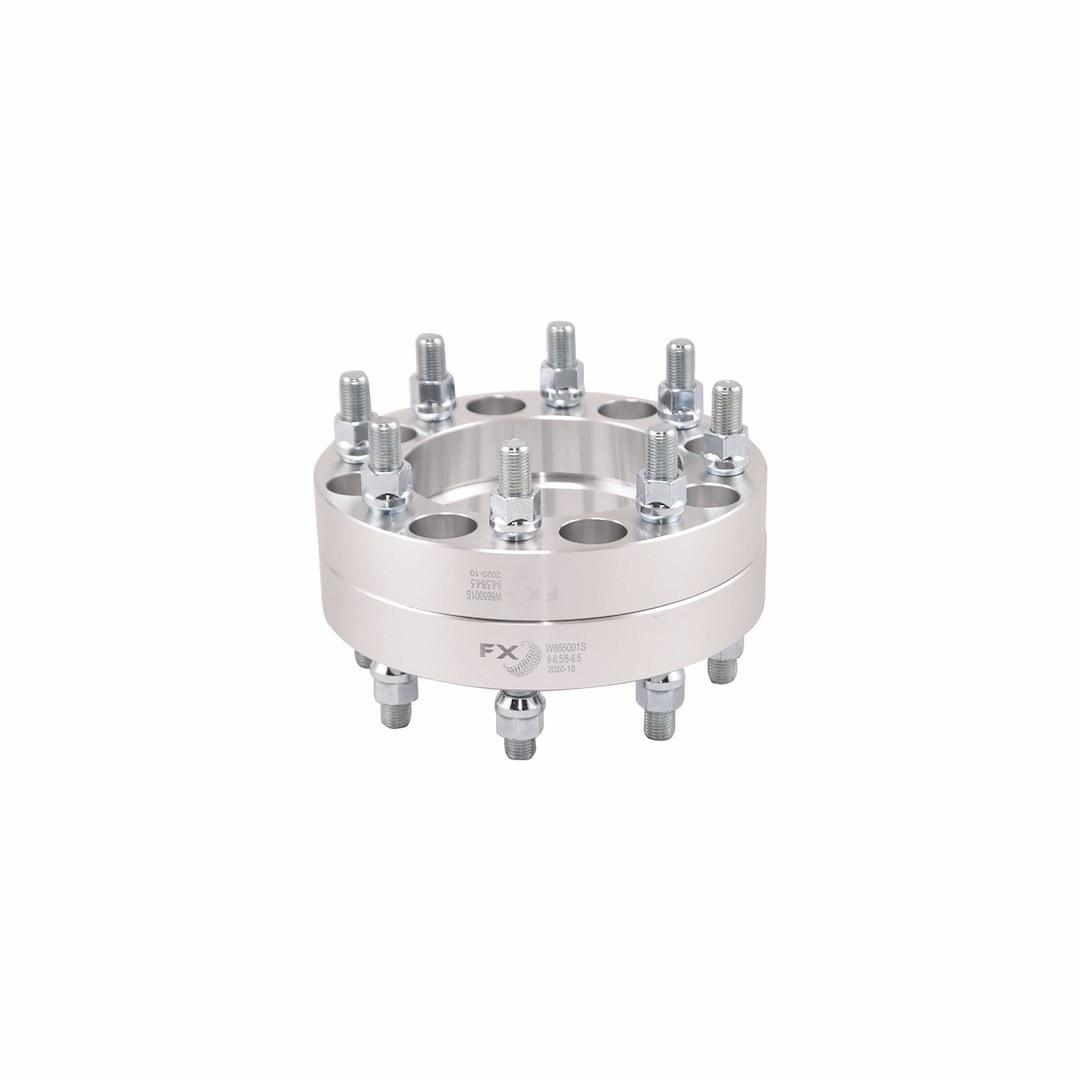 TrailFX Wheel Spacer, Fx Wheel Spacer, 8 X 165.1 Millimeter/ 8 X 6.50 Inch Bolt Pattern, 1-1/4 Inch Thickness, 126 Millimeter Hub Size – W865001S
