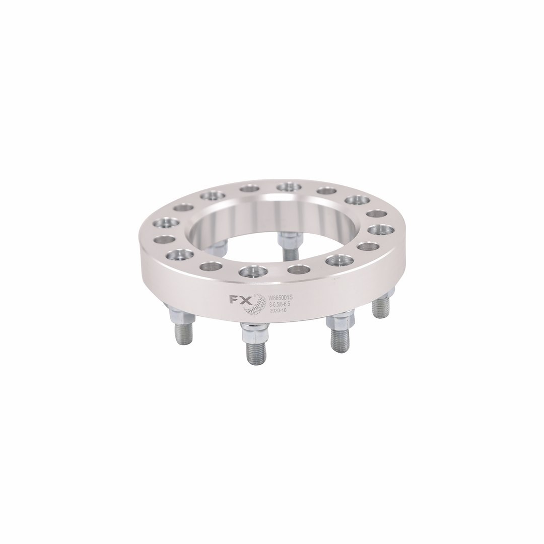 TrailFX Wheel Spacer, Fx Wheel Spacer, 8 X 165.1 Millimeter/ 8 X 6.50 Inch Bolt Pattern, 1-1/4 Inch Thickness, 126 Millimeter Hub Size – W865001S