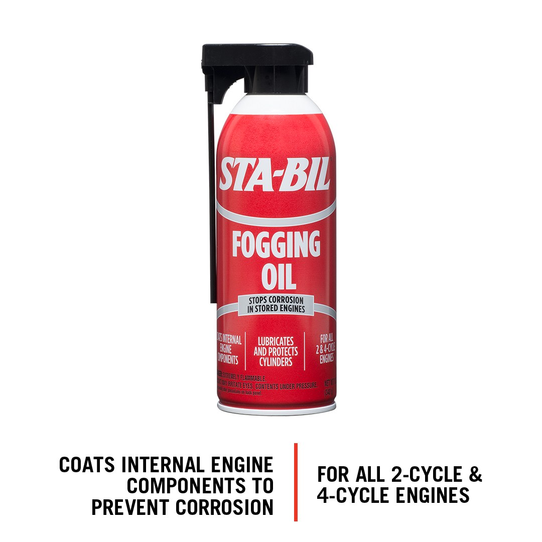 303 Products Engine Fogging Oil, Prevents Corrosion Lubricates Cylinders, 12 Ounce Aerosol Can, Single Bottle – 22001