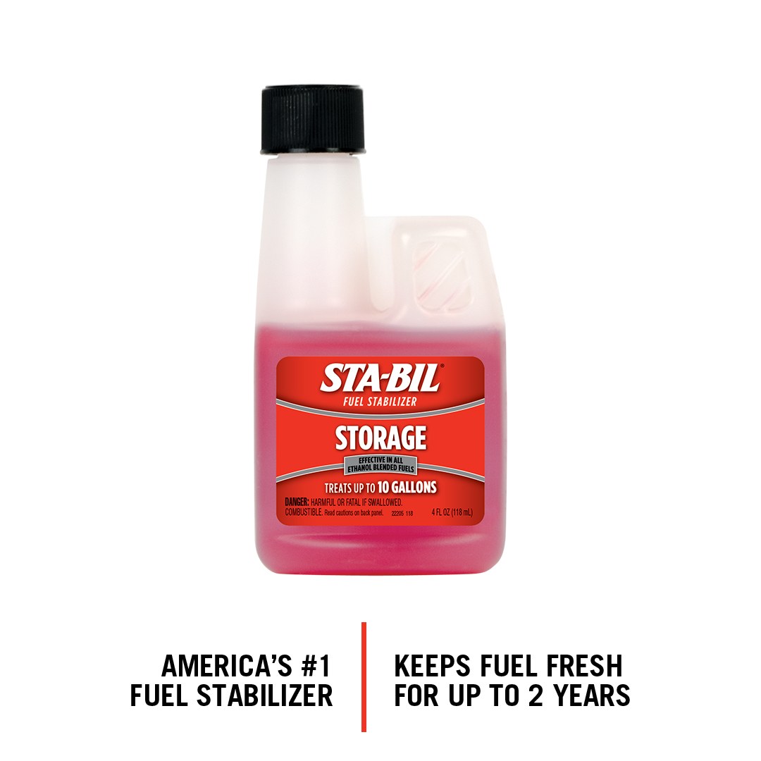 303 Products Fuel Stabilizer, Keep Fuel Fresh During Storage, Gasoline, 4 Ounce, Single Bottle – 22204