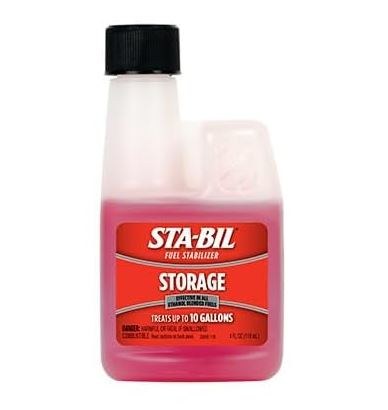 303 Products Fuel Additive, Fuel Stabilizer, For Gasoline, Treats Up to 10 Gallons, 4 Ounce Bottle, Single – 22256