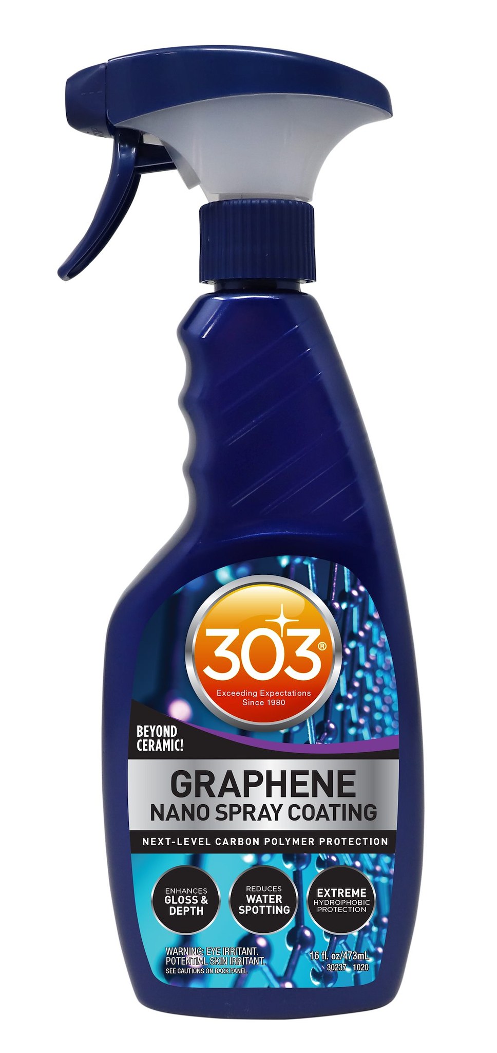303 Products Multi Purpose Cleaner, Used to Clean Wheels/ Glass/ Chrome/ Plastic/ Trim, 16 Ounce Spray Bottle, Single – 30237