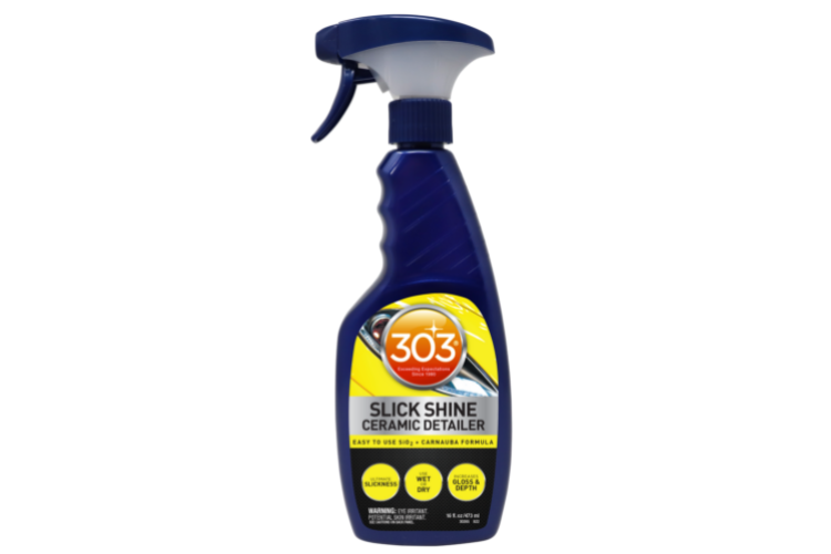 303 Products Detailing Spray, Used to Remove Dust/ Fingerprints/ Light Dirt and Water Spots to Produce Slick Shine, 16 Ounce – 30265