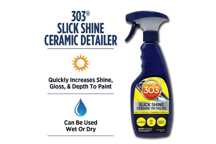 303 Products Detailing Spray, Used to Remove Dust/ Fingerprints/ Light Dirt and Water Spots to Produce Slick Shine, 16 Ounce – 30265