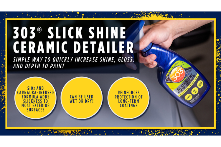 303 Products Detailing Spray, Used to Remove Dust/ Fingerprints/ Light Dirt and Water Spots to Produce Slick Shine, 16 Ounce – 30265