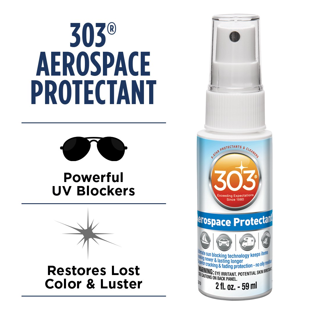 303 Products Vinyl Protectant, Aerospace Protectant ®, 2 Ounce, Single Spray Can – 30302