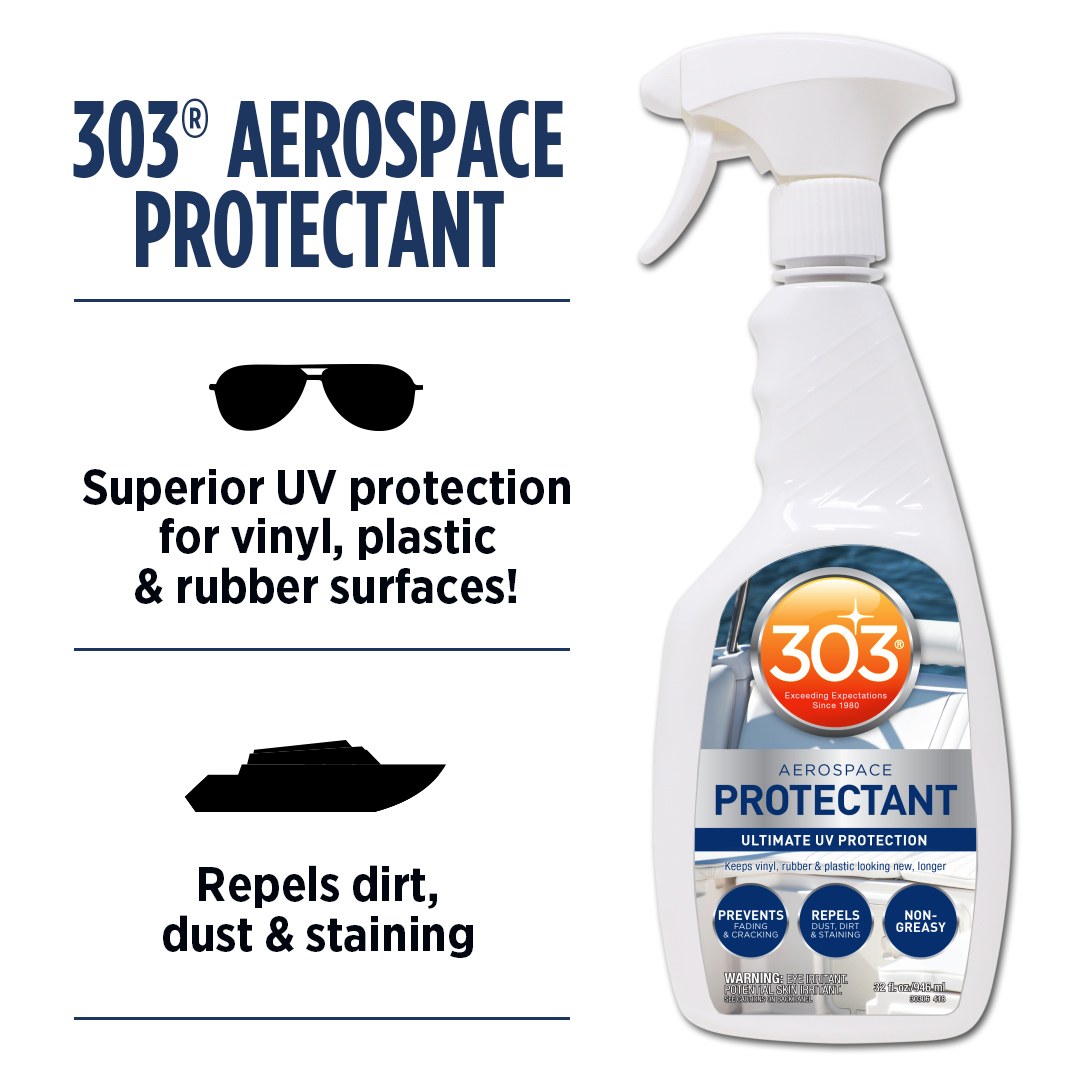 303 Products Vinyl Protectant, Aerospace Protectant ™, 32 Ounce, 1 Spray Bottle – 30306