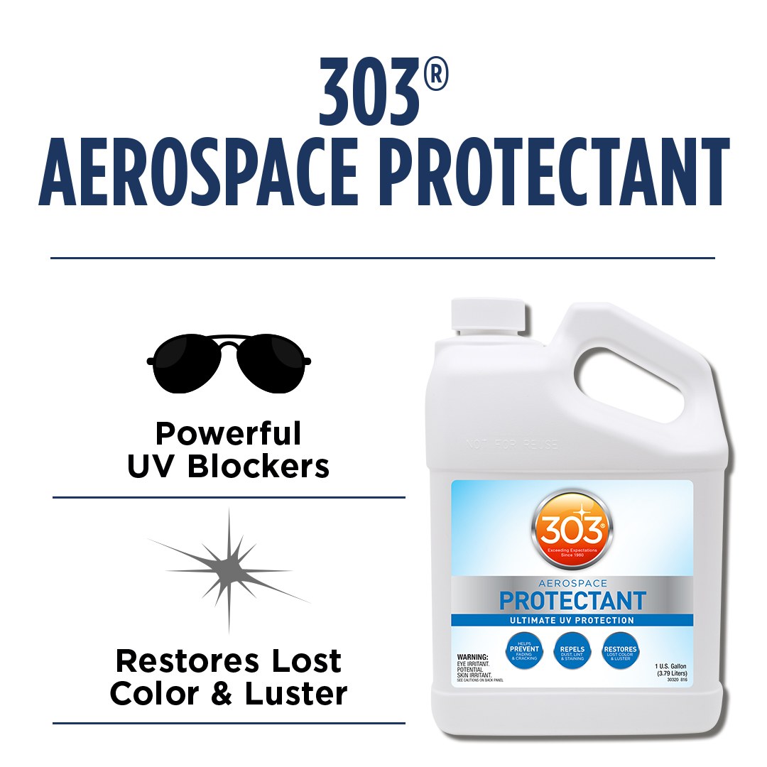 303 Products Vinyl Protectant, 1 Gallon Jug, Single – 30320
