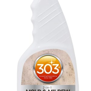 303 Products Mildew Stain Remover, For Removing Mold and Mildew Stains from Vinyl/ Fabrics, 16 Ounce Spray Bottle – 30573
