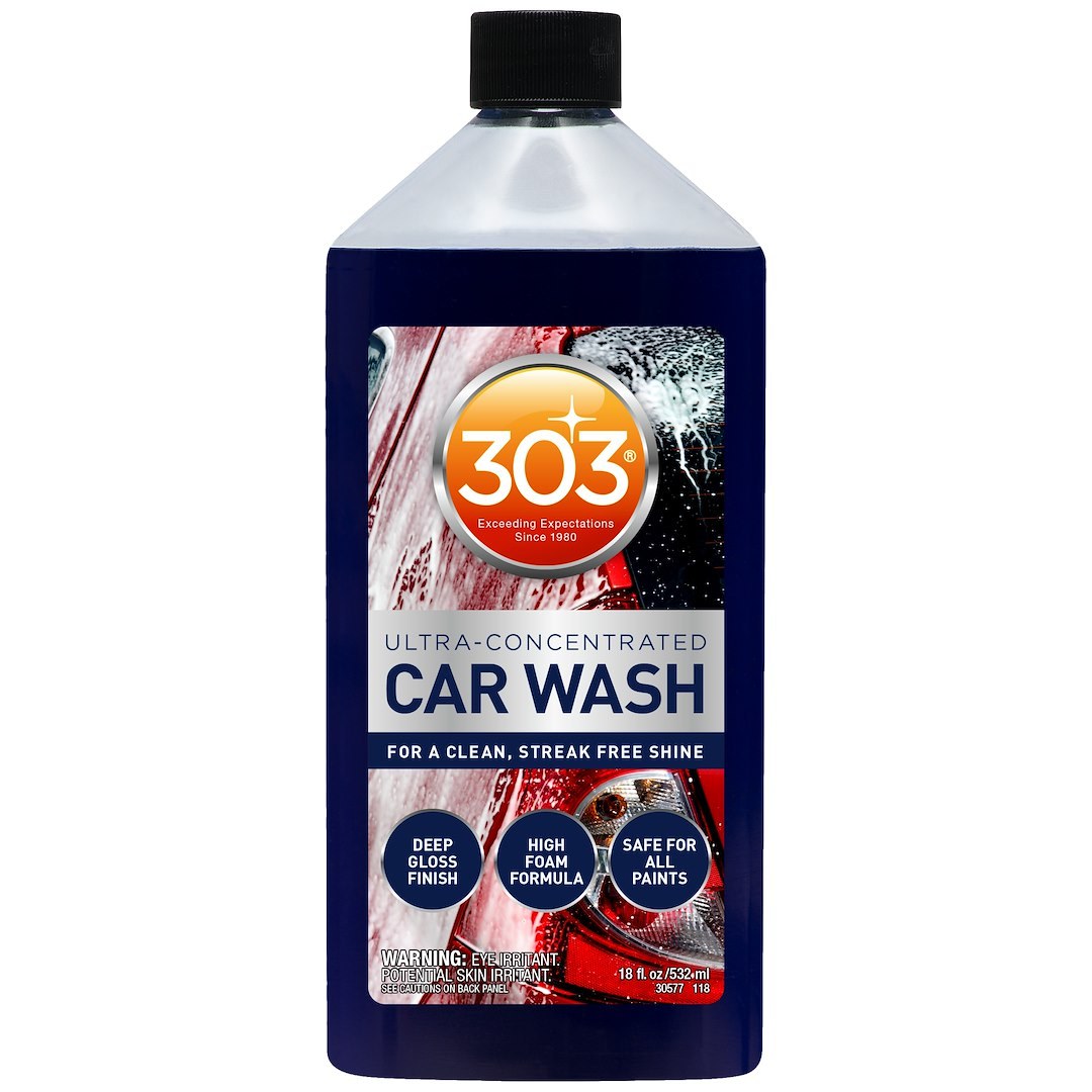 303 Products Car Wash, Liquid, 18 Ounce Bottle, Single – 30580