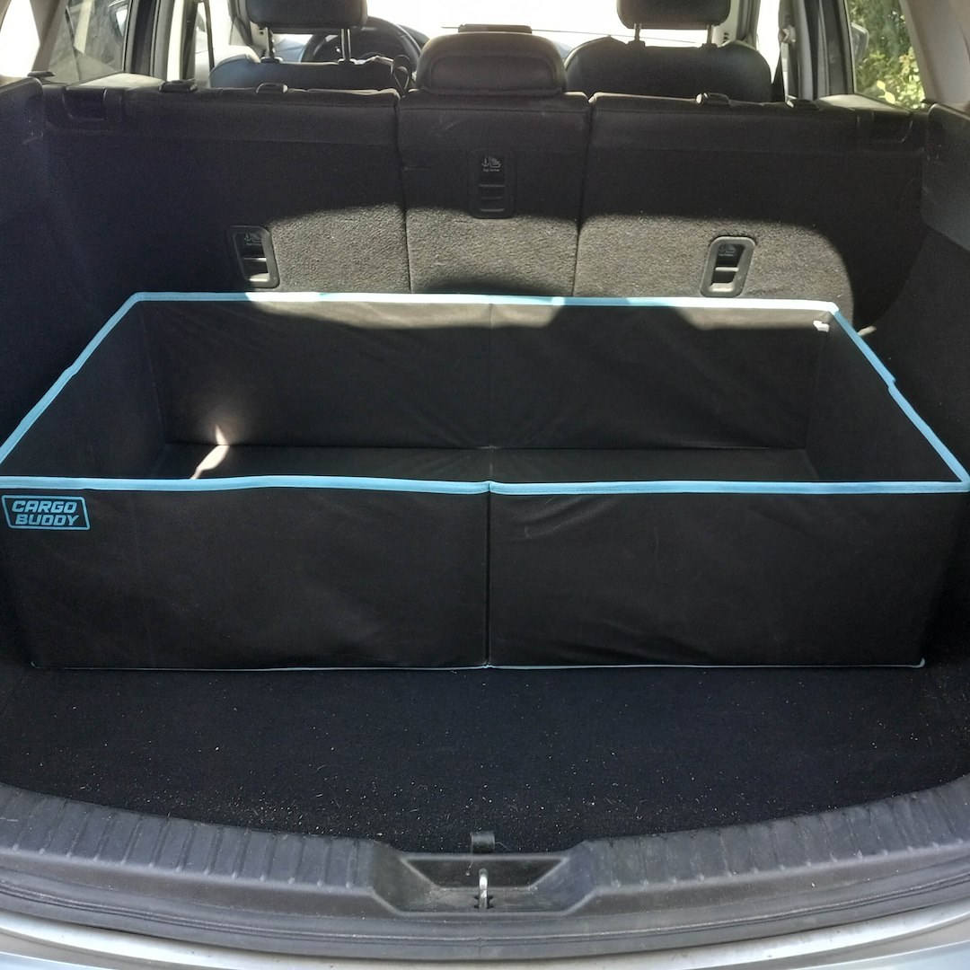Tonneau Budd Cargo Organizer, Cargo Buddy, Cargo Area of SUV and Truck, Single Compartment, Collapsible, Black, Polyester – CBMS