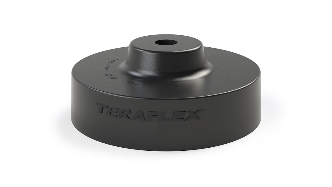 TeraFlex Coil Spring Spacer, Saddle Type, 1-1/2 Inch Lift, Rubber, Single – 05-01-309-150