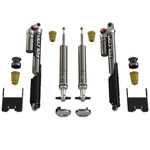 TeraFlex Leveling Kit Suspension, Falcon 2.1 Sport, 0 to 2 Inch Adjustable Lift, Replacement Struts – 05-04-32-400-002