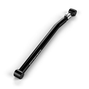 TeraFlex Control Arm, Alpine Flexarm, Tubular, Adjustable from 33-3/4 Inch to 35-1/4 Inch Length, Black, Steel, With Rubber Bushings, Single – 1131511