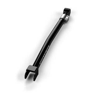 TeraFlex Control Arm, Alpine Flexarm, Tubular, Adjustable from 27-3/8 Inch to 28-7/8 Inch Length, Black, Steel, With Rubber Bushings, Single – 1131521