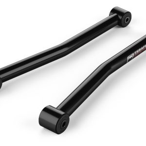TeraFlex Control Arm, Sport Flexarm, Tubular, Non Adjustable, Black, Steel, With Rubber Bushings, Set of 2 – 1252000