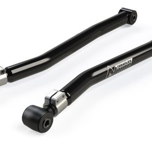 TeraFlex Control Arm, Alpine Flexarm, Tubular, Adjustable, Black, Steel, With Rubber Bushings, Set of 2 – 1316500