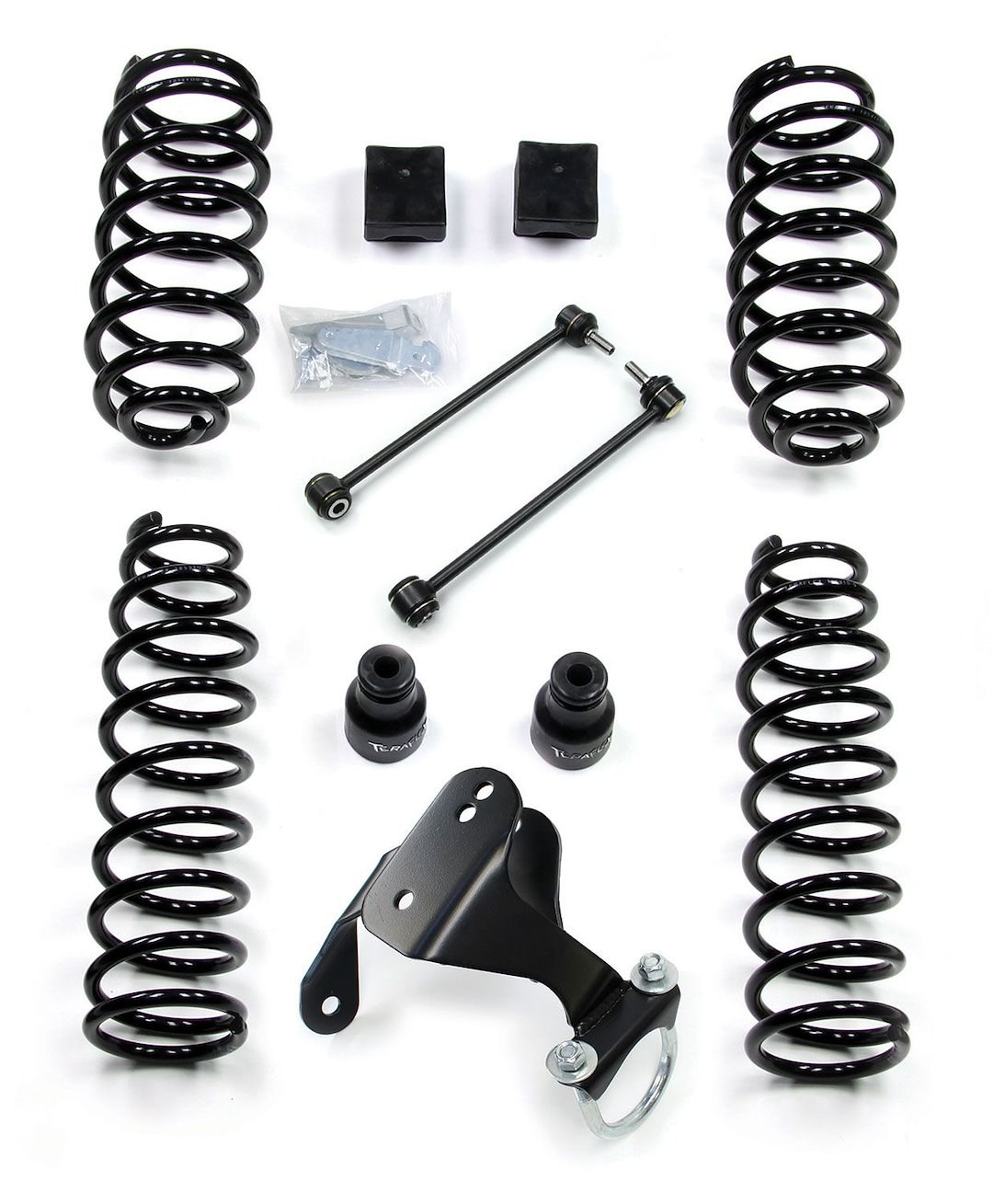 TeraFlex Lift Kit Suspension, 2-1/2 Inch Front Lift, 2-1/2 Inch Rear Lift, Without Shock Absorbers IN Kit – Shock Change Necessary – 1351002