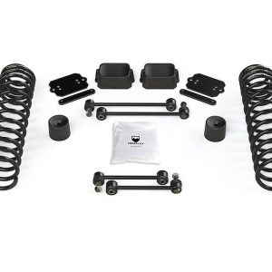 TeraFlex Lift Kit Suspension, 2-1/2 Inch Front Lift, 2-1/2 Inch Rear Lift, Without Shock Absorbers IN Kit – Shock Change Necessary – 1354200