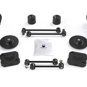 TeraFlex Lift Kit Suspension, 2-1/2 Inch Front Lift, 1/2 Inch Rear Lift, Without Shock Absorbers IN Kit – Shock Change Necessary – 1364000