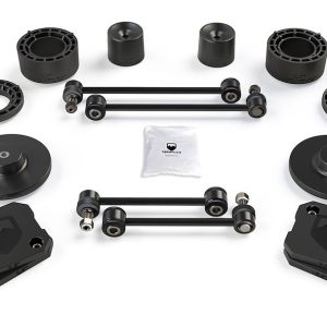 TeraFlex Lift Kit Suspension, 2-1/2 Inch Front Lift, 1/2 Inch Rear Lift, Without Shock Absorbers IN Kit – Shock Change Necessary – 1375200