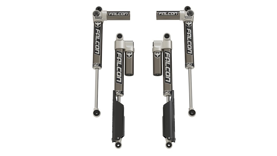 TeraFlex Shock Absorber, Falcon 3.1 Sport, Hydraulic, With External Reservoir, Non Adjustable Valving – 14-02-31-400-150
