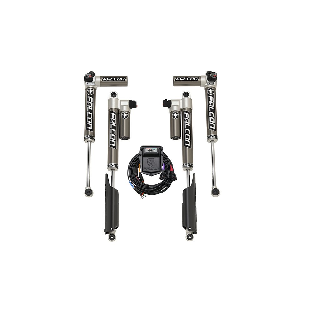 TeraFlex Shock Absorber, Falcon SP2 3.5 Adapt, Hydraulic, With External Reservoir, Electronic Adjustable Valving – 14-04-35-400-200