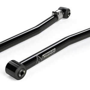 TeraFlex Control Arm, Alpine Flexarm, Tubular, Adjustable, Black, Steel, With Rubber Bushings, Set of 2 – 1416500