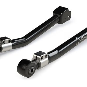 TeraFlex Control Arm, Alpine Flexarm, Tubular, Adjustable, Black, Steel, With Rubber Bushings, Set of 2 – 1416520