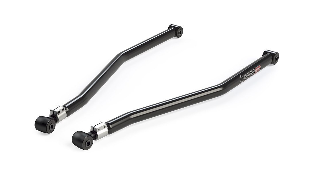 TeraFlex Control Arm, Alpine Ir (independent Rotation), Tubular, Adjustable, Black, Steel, With Ir Bushings, Set of 2 – 1418550