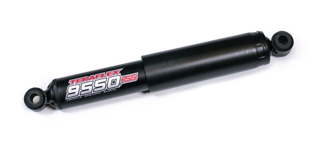 TeraFlex Steering Stabilizer, 9550 Vss, Single, Steel, With Stabilizer and Mounting Hardware for Multiple Applications – 1513001