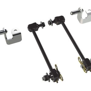 TeraFlex Stabilizer Bar Quick Disconnect, 3 to 5 Inch Lift, Single Disconnect, Upper Swivel Stud/ Lower Ball and Pin Ends – 1753000