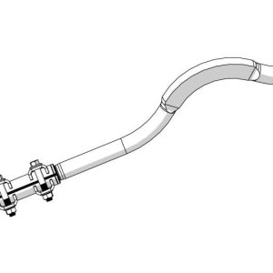 TeraFlex Track Bar, For Use with 0 to 6 Inch Lift, Adjustable, Black – 1753418