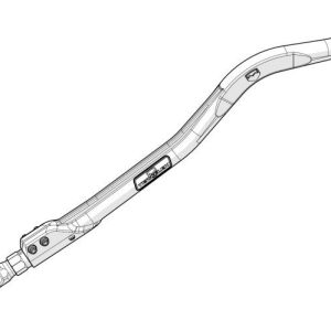 TeraFlex Track Bar, 0 to 6 Inch Lift, Painted, Black, Steel – 1753420