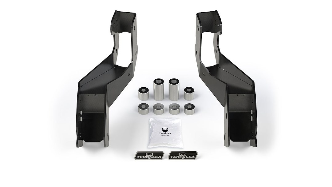 TeraFlex Control Arm Relocation Bracket, For Use with 2-1/2 to 4-1/2 Inch Lift – 1938125