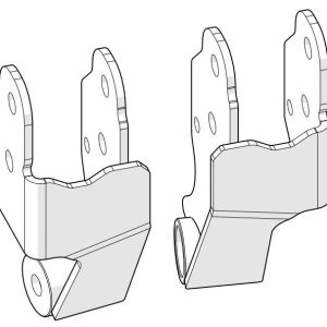TeraFlex Control Arm Relocation Bracket, For Use with 1 Inch or Higher Lift – 1938225
