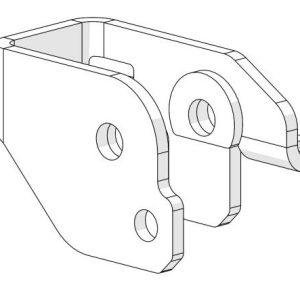 TeraFlex Track Bar Bracket, 2-1/2 to 3-1/2 Inch Lift – 1953250