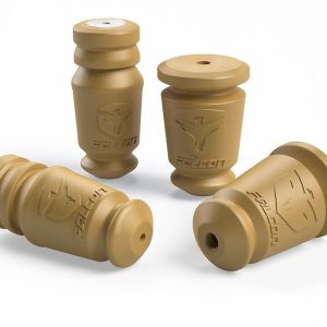 TeraFlex Bump Stop, Falcon, For Use with 1-1/2 Inch Lift Kit, Nitrogen Charged Microcellular Polyurethane, Tan, Set of 4 – 1959200
