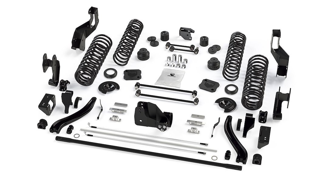 TeraFlex Lift Kit Suspension, Sports S/T4, 4-1/2 Inch Front Lift, 4-1/2 Inch Rear Lift – 2014020