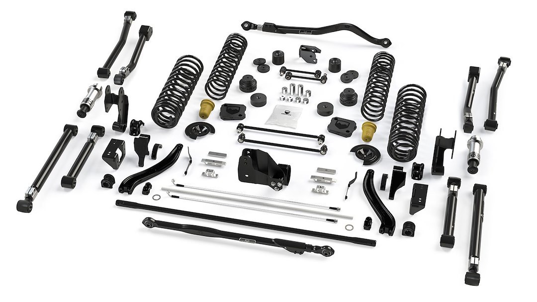 TeraFlex Lift Kit Suspension, Alpine RT3, 3-1/2 Inch Front Lift, 3-1/2 Inch Rear Lift – 2033020