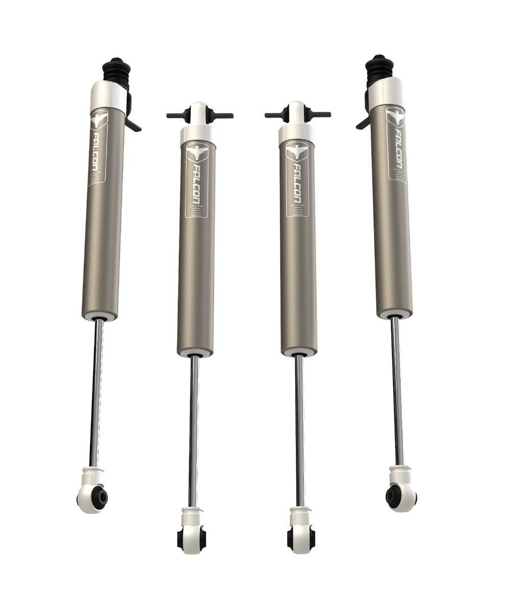 TeraFlex Shock Absorber, Falcon, Hydraulic, Without External Reservoir, Non Adjustable Valving, Without Shock Boots – 03-01-18-400-200