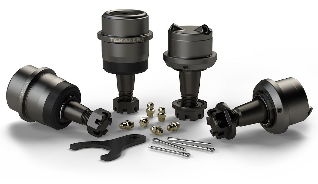 TeraFlex Ball Joint, Heavy Duty, Press IN Style, Adjustable, With Grease Fittings, For Use with Dana 30/ Dana 44 Axles, Non Rebuildable – 3442002