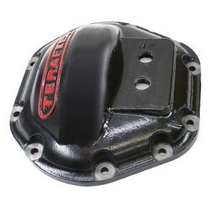 TeraFlex Differential Cover, Dana 44 Standard and High Pinion, 10 Bolt, Without Girdle, With Fill Plug, Without Drain Plug, Black, Cast Iron – 3990650