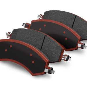 TeraFlex Brake Pad, Replacement for Teraflex Big Brake Conversion Kit, Semi-Metallic, With 2 Inner Brake Pads and 2 Outer Brake Pads/ Clips – 4303430