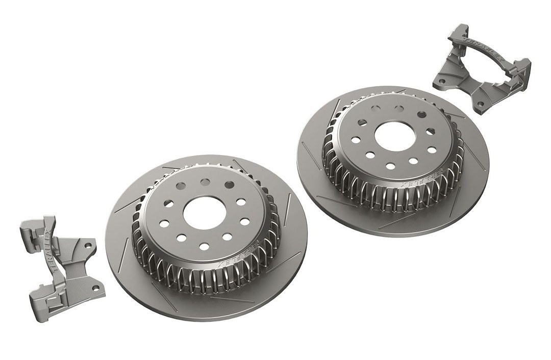 TeraFlex Brake Conversion Kit, Big Brake, Performance Upgrade, 13.5 Inch Slotted Rotor, Without Brake Pads, Without Calipers – 4304460