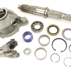 TeraFlex Transfer Case Slip Yoke Eliminator Kit, 231 Short Shaft, Allows Up to 4 Inch Drive Shaft Length Increase – 4444401